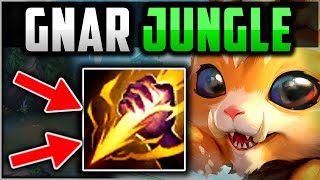 How to Gnar Jungle amp Carry for BEGINNERS  Best BuildRunes  Gnar Guide Season 13 League of Legends [upl. by Adraynek]