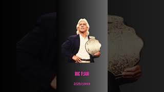 Happy Birthday Ric Flair wrestling ricflair ricflairdrip natureboy wwe aew conradthompson [upl. by Idnis287]