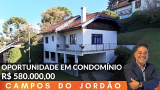 🍁 CASA REFORMADA  OPORTUNIDADE EM CONDOMÍNIO FECHADO  CAMPOS DO JORDÃO  R 58000000 [upl. by Vonnie225]