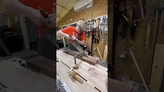 Trying different saws woodworking [upl. by Aicinet884]