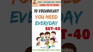 Important vocabulary in english  English vocabulary words  vocabulary vocab yt [upl. by Bowers494]