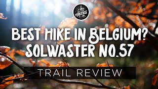 Best hike in Belgium Solwaster Cascade des Nutons  Trail review [upl. by Tinya590]