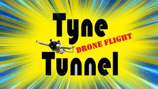 Drone flies through Pedestrian Tyne Tunnel and then this happens [upl. by Fennessy]