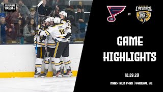 Game Highlights  Cyclones improve to 120 on home ice Ricky Nelson scores a hat trick [upl. by Garey511]