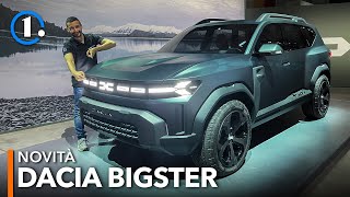 Dacia Bigster  Il prototipo del SUV che arriva nel 2025 [upl. by Winne]