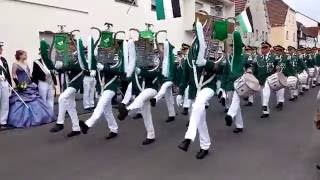 Der Parademarsch beim Schützenfest 2016 in Geseke [upl. by Zuleika]