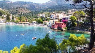 GREECE KEFALONIA 2018 FHD  Assos  Fiskardo  Melissani Cave  Myrtos Beach [upl. by Yenettirb833]