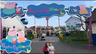 Peppa Pig World PreChristmas Event Walkthrough at Paultons Park Nov 2021 4K [upl. by Janet923]