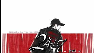 247 EXO VIETSUB LYRICS VIDEO 💙 [upl. by Gujral]