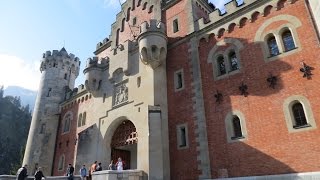 Neuschwanstein Castle  near Füssen Germany [upl. by Atiuqel]