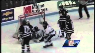 Maine hockey beats UNH at the Alfond [upl. by Nolaj]