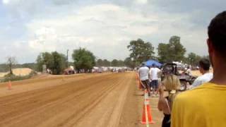 Quadzilla with snomo engine vs 420 Rancher drag racing  Busco Beach Goldsboro NC [upl. by Auof]