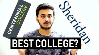 Centennial College VS Sheridan College  Review  Comparison [upl. by Cl]