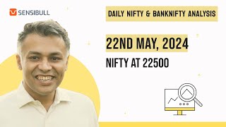 NIFTY and BANKNIFTY Analysis for tomorrow 22 May [upl. by Netsriik382]