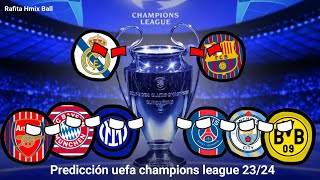 Predicción uefa champions league 2324 Final  Countryballs [upl. by Rodolfo234]