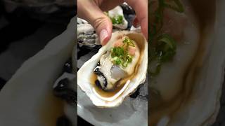 Raw oysters from Miyajima Hiroshima🦪food [upl. by Nrubua571]