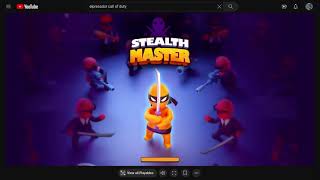 Playing this YouTube Playable Game Called Stealth Master [upl. by Aklog681]