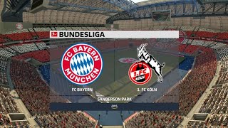 Bayern Munchen Vs Fc Koln  Bundesliga 2022 Allianz Arena Fifa 22 Gameplay HD Full Match HD1080P [upl. by Wilma]