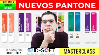 NOVEDADES PANTONE ¡todo ha cambiado 👉 CAMBIOS y ERRORES IMPORTANTES 😱😡 [upl. by Troy]