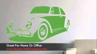 Large Vinyl Wall Decals Cars and Motorcycles [upl. by Drofnil]