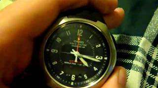 Changing time zone on the Casio Wave Ceptor WVA430J [upl. by Doughman]