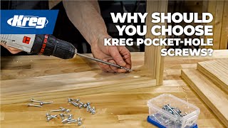 Why Should You Choose Kreg PocketHole Screws [upl. by Lamraj]