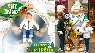 VLOG  Découverte du PARC ASTÉRIX et FUN dans La Forêt dIdéfix  Paradis des enfants [upl. by Snodgrass]