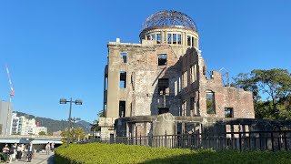 Ep4  O Nacionalismo Japonês 2ª Guerra Mundial e as bombas Nucleares Walkingtour Hiroshima [upl. by Magdaia589]