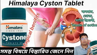 Cystone tablet  Himalaya Cystone tablet uses in Bengali  Cystone tablet dose side effects। [upl. by Nebe]