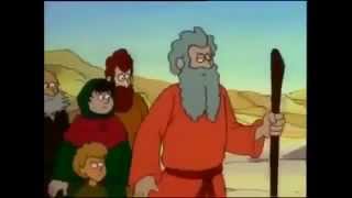 Moses Bible Story For Kids   Children Christian Bible Cartoon Movie [upl. by Rico]