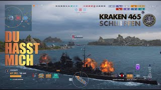 A Drug Against War Schlieffen 465  World of Warships Legends [upl. by Innis]