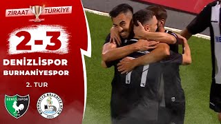 Denizlispor 23 Burhaniye Belediyespor MAÇ ÖZETİ Ziraat Türkiye Kupası 2 Tur Maçı [upl. by Anileva]