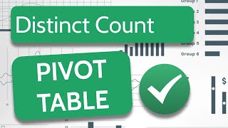 Excel  How to Get Unique Values with Pivot Table [upl. by Nikolai]