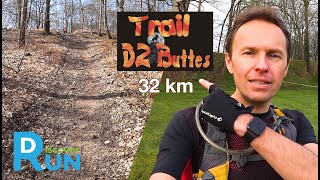 Trail des 2 buttes 2018  32 km 800 D [upl. by Stoller183]