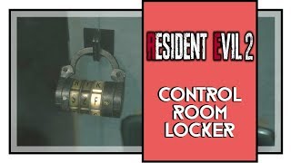 Resident Evil 2 Remake Sewers Control Room Locker Code [upl. by Hafital272]