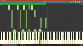 Mellon Collie and the Infinite Sadness  Piano Tutorial Synthesia [upl. by Dadinirt445]