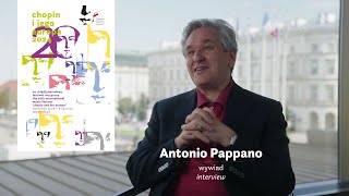 Antonio Pappano  interview  20th Chopin and his Europe Festival [upl. by Amieva239]