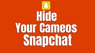 How to Hide Your Cameos on Snapchat [upl. by Shamma]