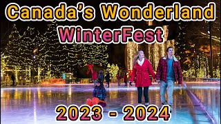 Experience the Magic Journey Through Canada Wonderlands WinterFest [upl. by Abbotsen249]