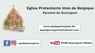 EPUB Quaregnon  Culte du 19 novembre 2023 [upl. by Rehoptsirhc]