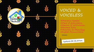 PERBEDAAN VOICED DAN VOICELESS  CONSONANT VOICELESS VS CONSONANT VOICED [upl. by Asylla291]