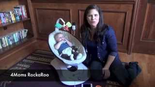 4Moms RockaRoo Infant Seat Review by Baby Gizmo [upl. by Layney]