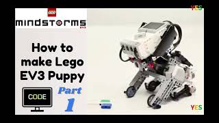 Lego Mindstorms EV3 Puppy Coding Guides Part 01 ｜YouthExplreStudy [upl. by Sol967]