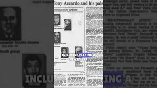 Joey the Clown Lombardo helps Tony Accardo run the Chicago Outfit truecrime mafia [upl. by Anerhs]