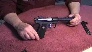 Disassembly and Reassembly of Ruger Mark III 22 [upl. by Mather]