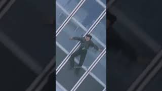 Jackie Chans iconic building slide stunt for his movie 100100 成龍🤯 CRAZY STUNTS [upl. by Oiralednac235]