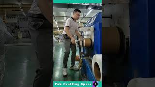 Pak Crafting Space 171 The Process Of Material Strapping Tape [upl. by Attenehs]