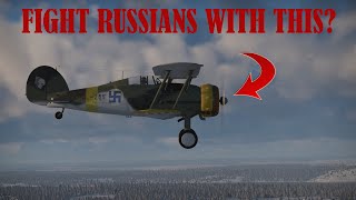 How The Top Finnish Biplane Ace Fought the Russians Winter War 193940 [upl. by Renny]