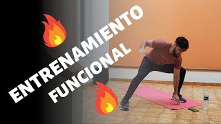 🔥Entrenamiento FUNCIONAL en casa🔥 ejercicios funcionales sin equipo  principiantes y avanzados [upl. by Ilatfan]