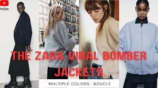 The Zara Viral Bomber Jacket you need to see 😍 [upl. by Arondel]